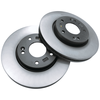GENUINE FRONT BRAKE ROTOR/DISC ASSY (51712L0100) PAIR
