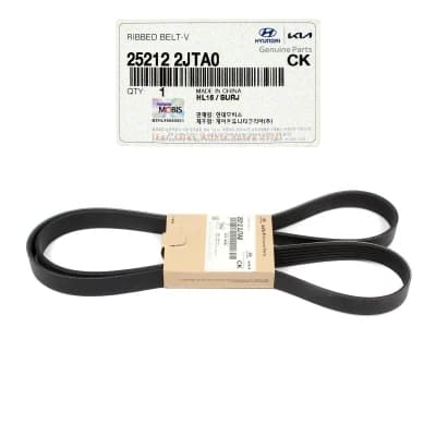 HYUNDAI MOBIS SERPENTINE DRIVE BELT 6PK1600 (252122JTA0)