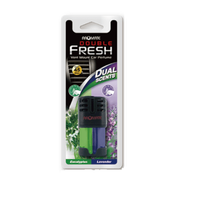 AROMATE DOUBLE FRESH CAR PERFUME EUEALYPTUS AND LAVENDER FLAVOR