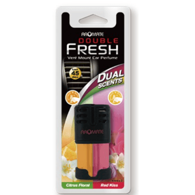 AROMATE DOUBLE FRESH CAR PERFUME CITRUS AND RED KISS FLAVOR