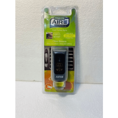 AROMATE AC VENT MOUNT CAR AIR FRESHENER/PERFUME CITRUS BREEZE FLAVOR
