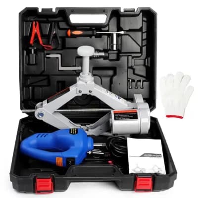 3 TON ELECTRIC/AUTOMATIC SCISSORS JACK & ELECTRIC WRENCH 12V