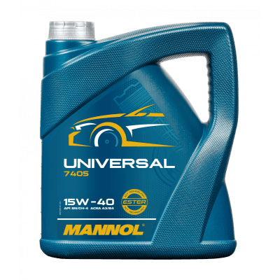 MANNOL UNIVERSAL 15W-40 ENGINE OIL 5LITERS