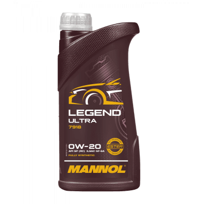 MANNOL LEGEND ULTRA 0W-20 FULLY SYNTHETIC ENGINE OIL 1LITER