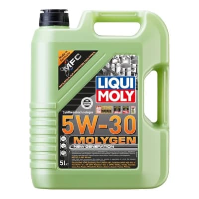 LIQUI MOLY MOLYGEN 5W-30 SYNTHETIC MOTOR OIL - 5 LITERS