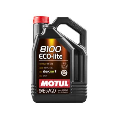 MOTUL 8100 ECO-LITE 5W-20 MOTOR OIL 5LITERS 100% SYNTHETIC